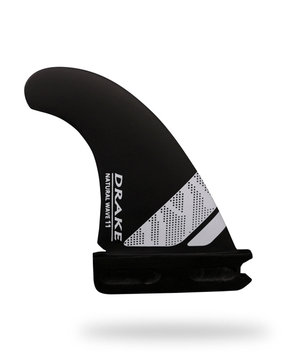 Natural Wave Windsurf Fin Set Black G10