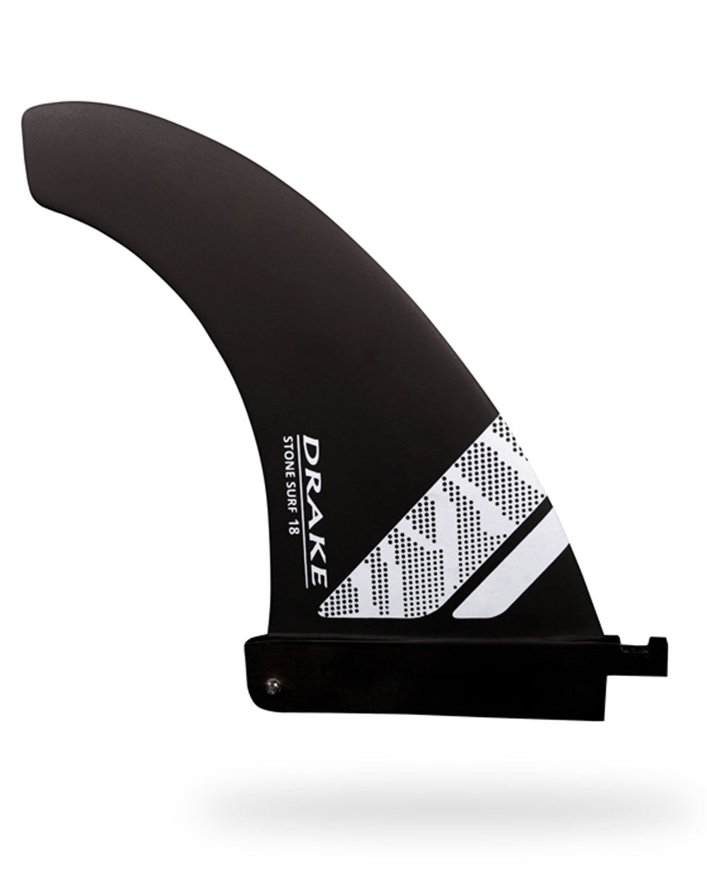 Drake Stone Surf Windsurf Center Fin Black G10