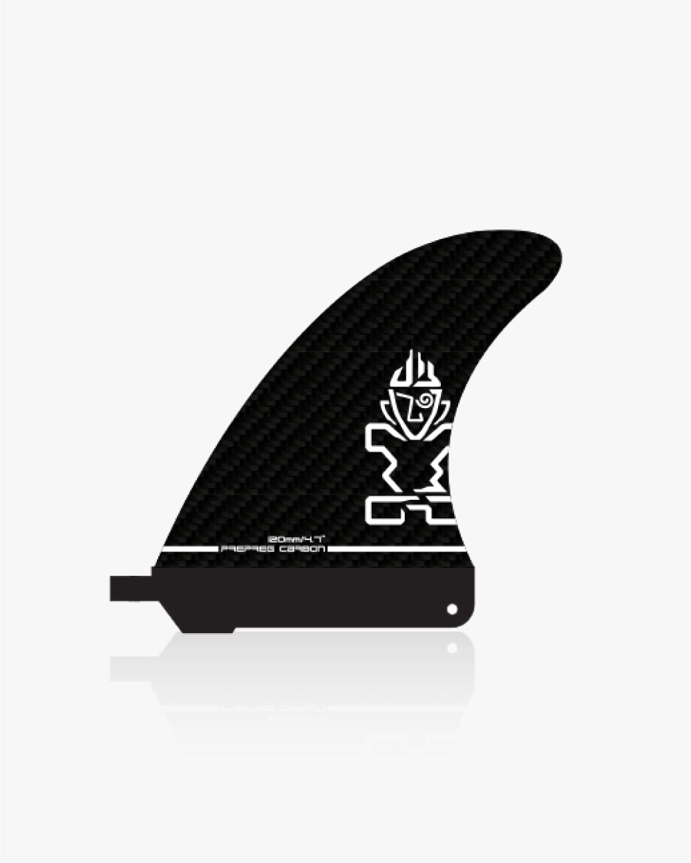 Surf Center Fin - Prepreg Carbon