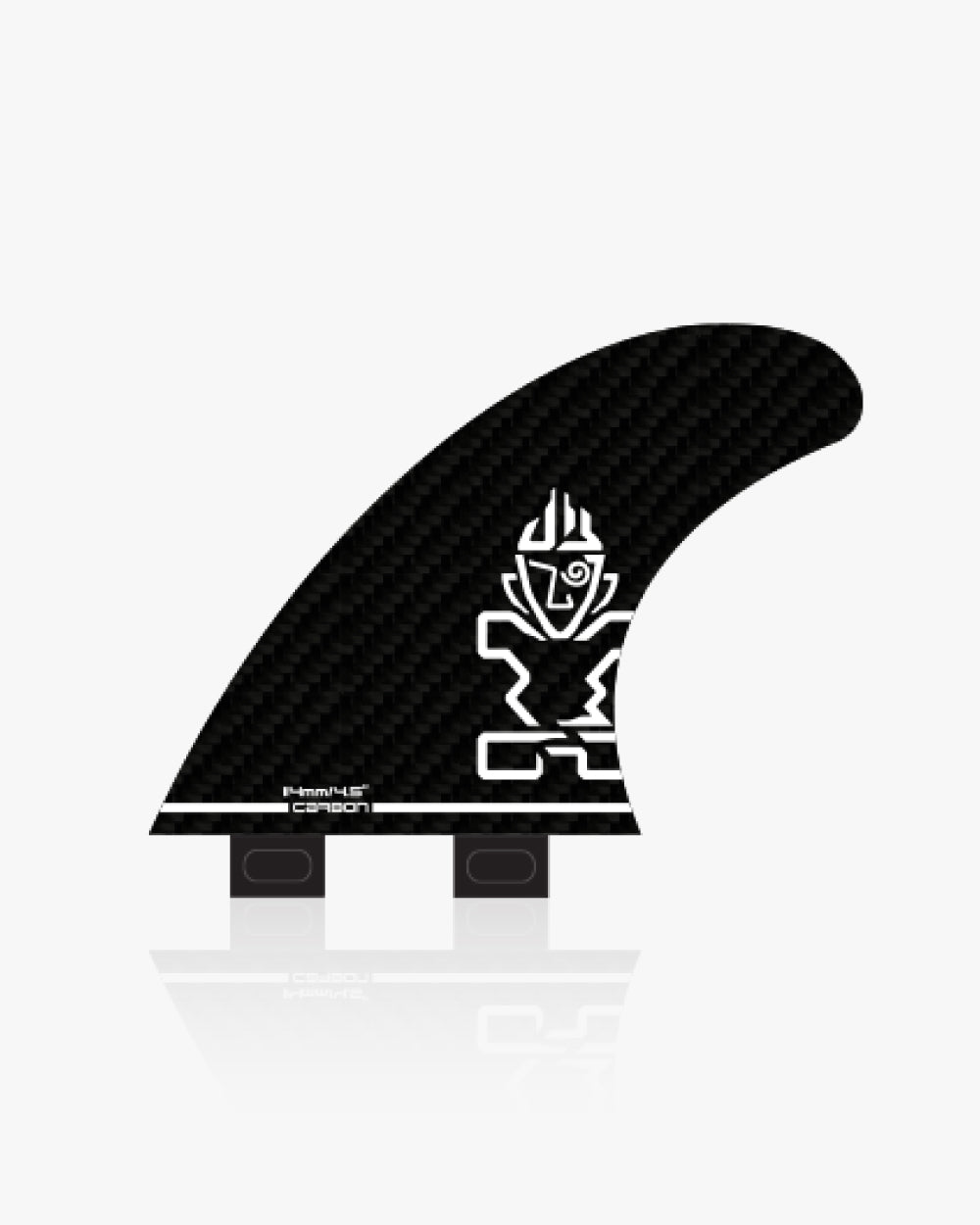 Surf Side Fins Set - Prepreg Carbon
