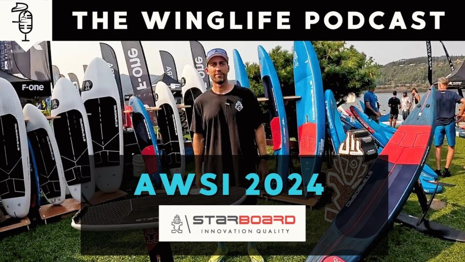 Starboard at AWSI Expo 2024 by Wing life Podcast