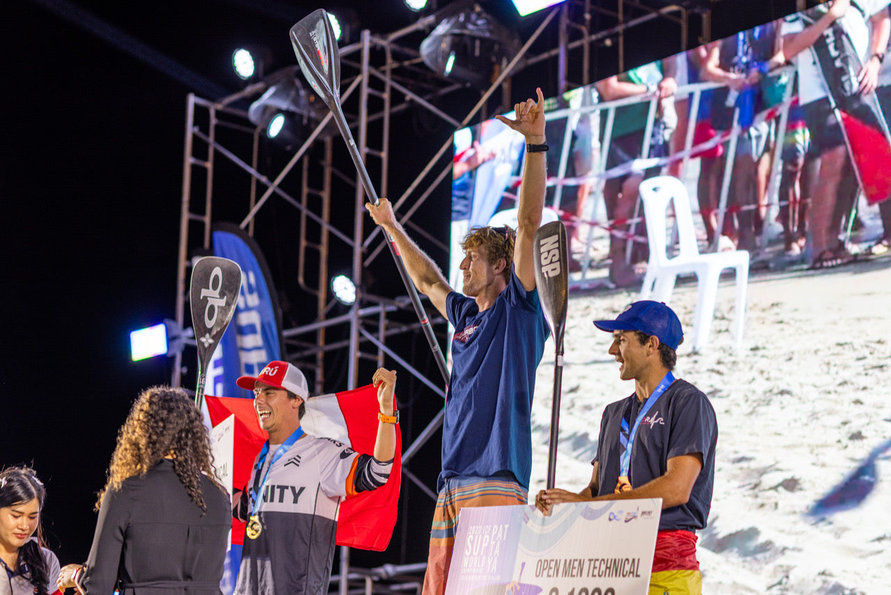 Connor Baxter gets a GOLD and SILVER at the ICF World Championships