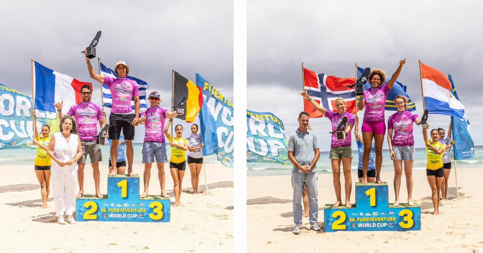 Double win at the PWA Freestyle World Cup Fuerteventura