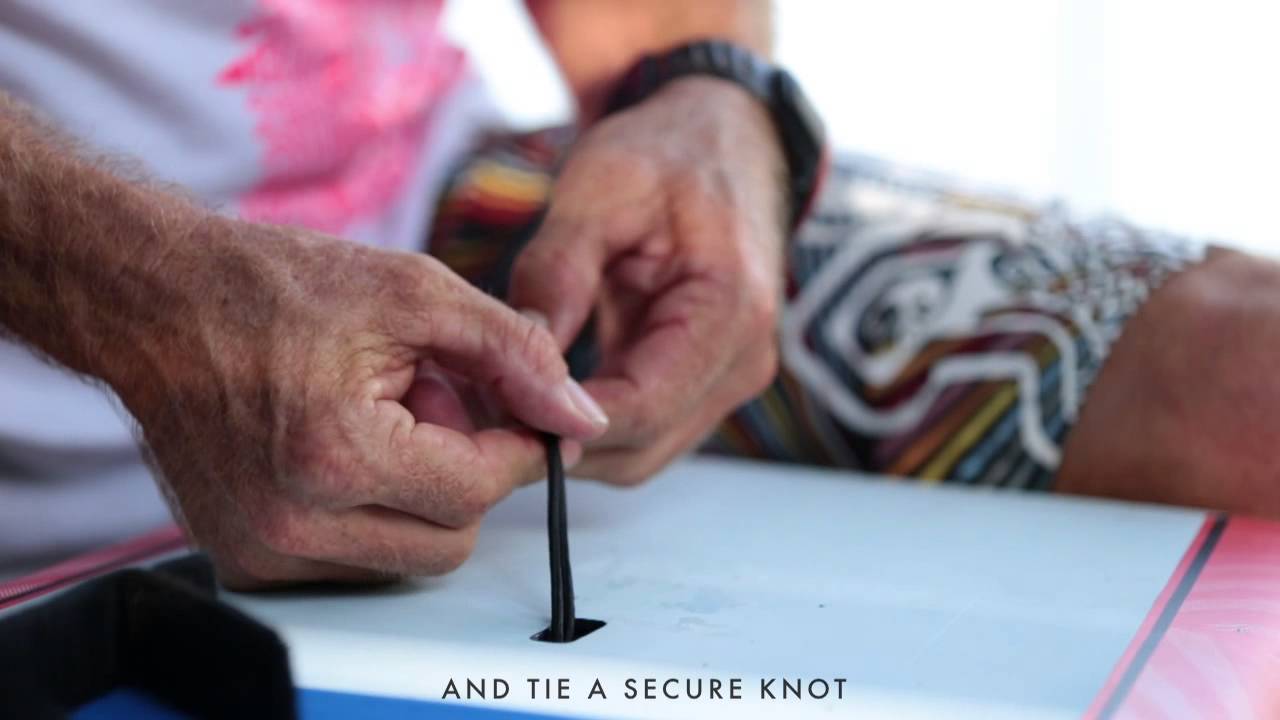 How To Attach a Leash To a Starboard Race SUP