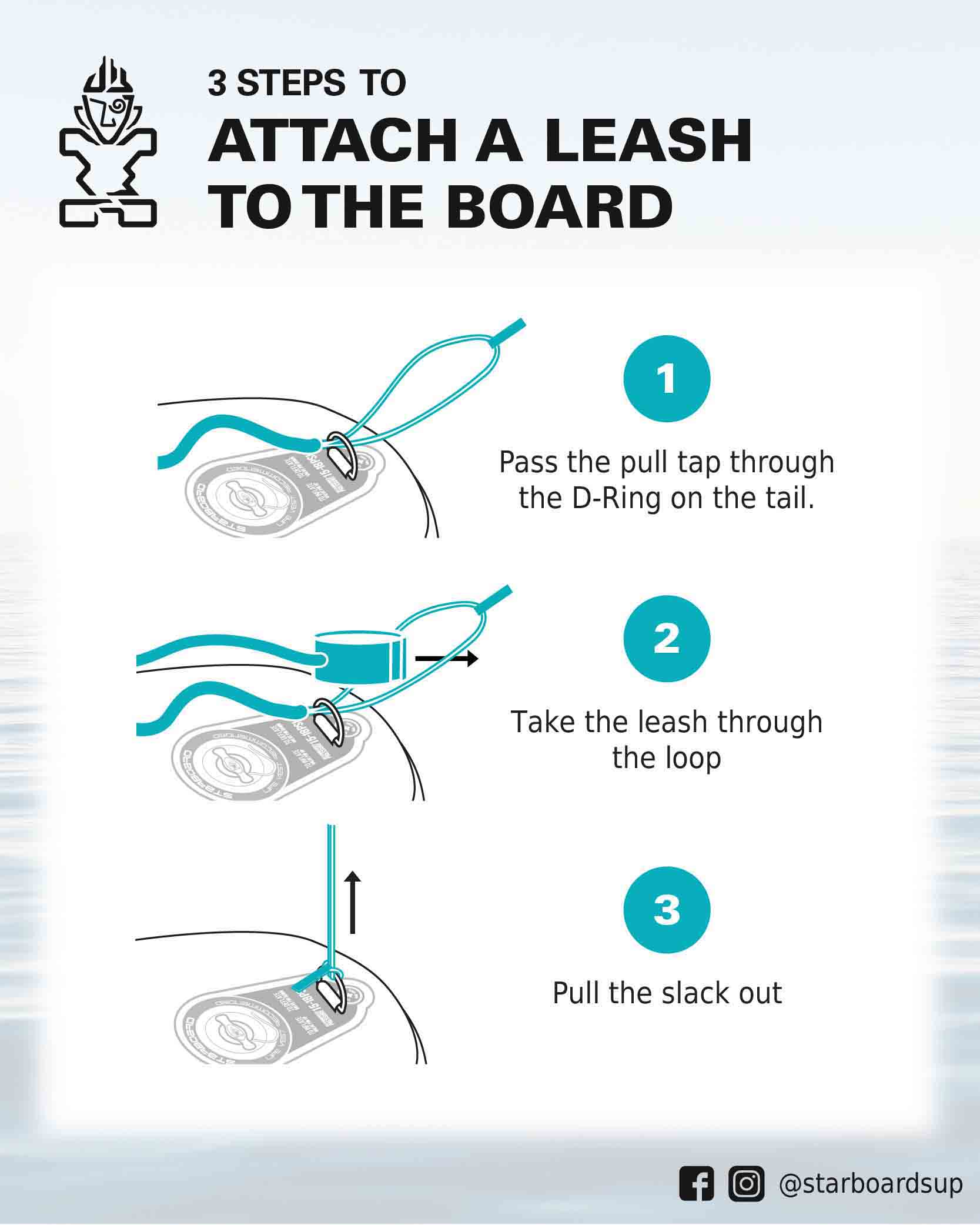 How To Attach a Leash To a Stand Up Paddle board