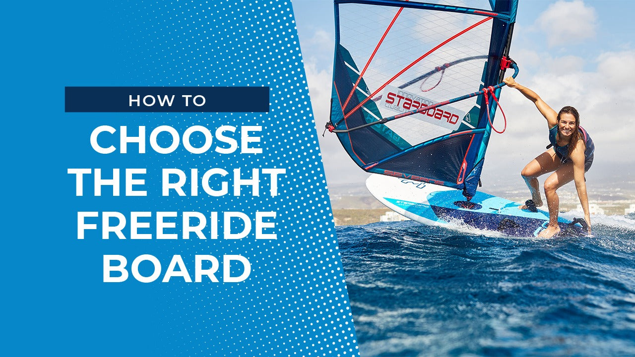How To Choose The Right Freeride Windsurf Board