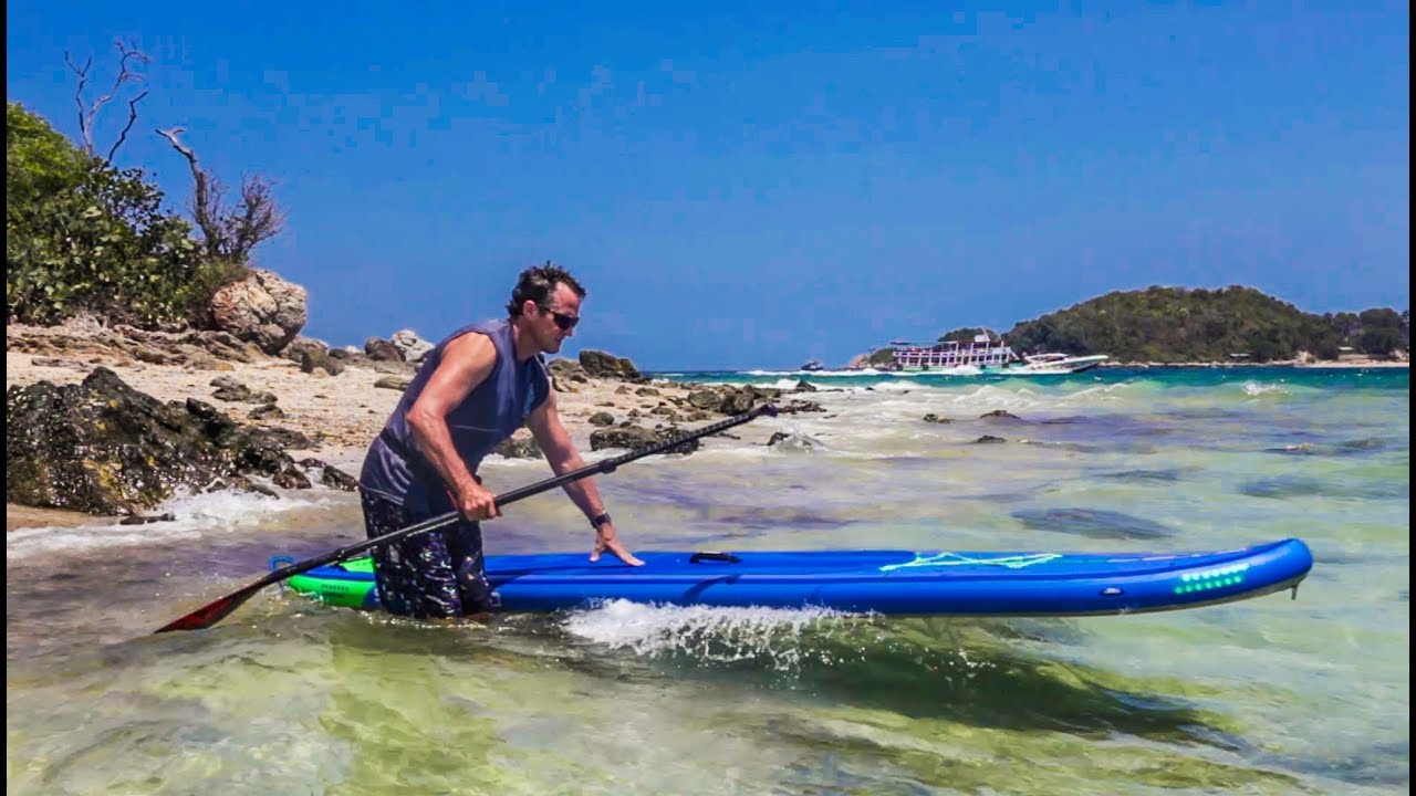 Launching Your Inflatable SUP – Getting Up for the First Time