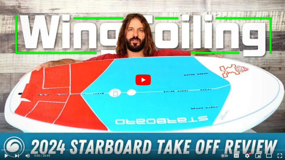 MacKite Review the 2024 Starboard Take Off Foilboard