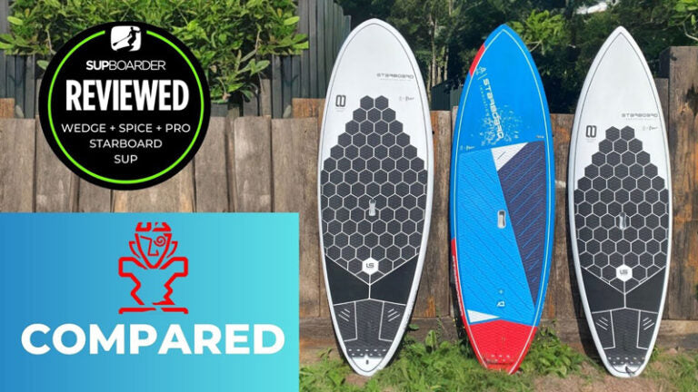Wedge vs Spice vs Pro – 2023 Starboard SUP Surf Shape Comparison