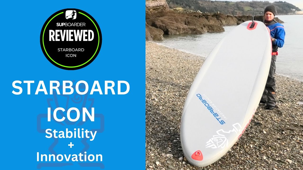 SUPBoarder Mag Review the 2024 Starboard iCon Inflatable SUP