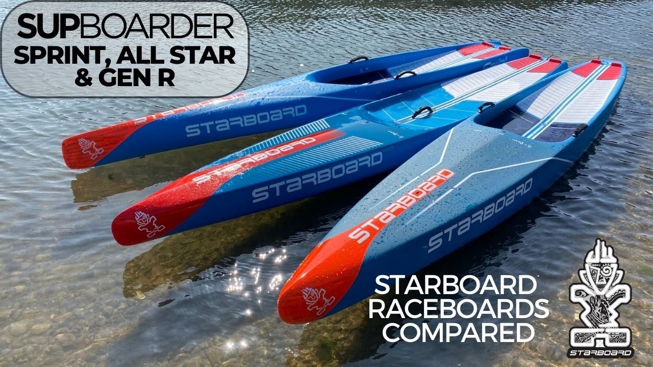 SUPBoarder Compare All Star, Sprint and Gen R [Video]
