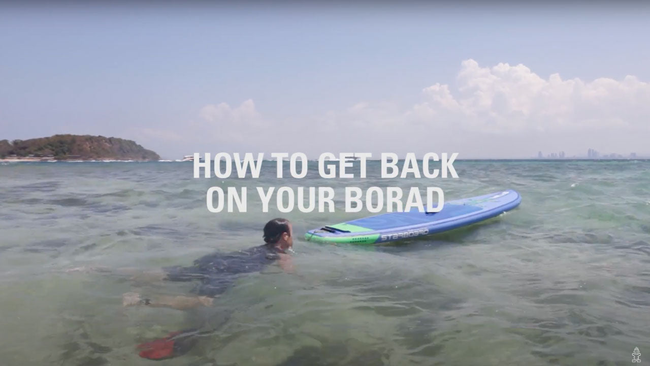How to Get Back on Your Inflatable Paddle Board