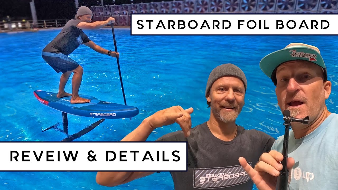 Starboard Ace Air Inflatable Downwind Foil Board Review by StandUpMagazine