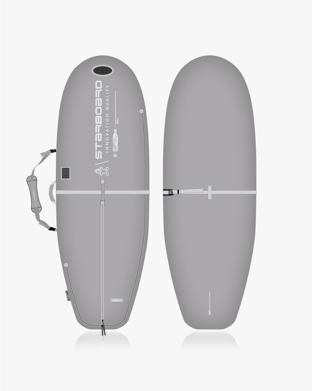 SUP Bag 8'0" X 31.5" Hyper Nut