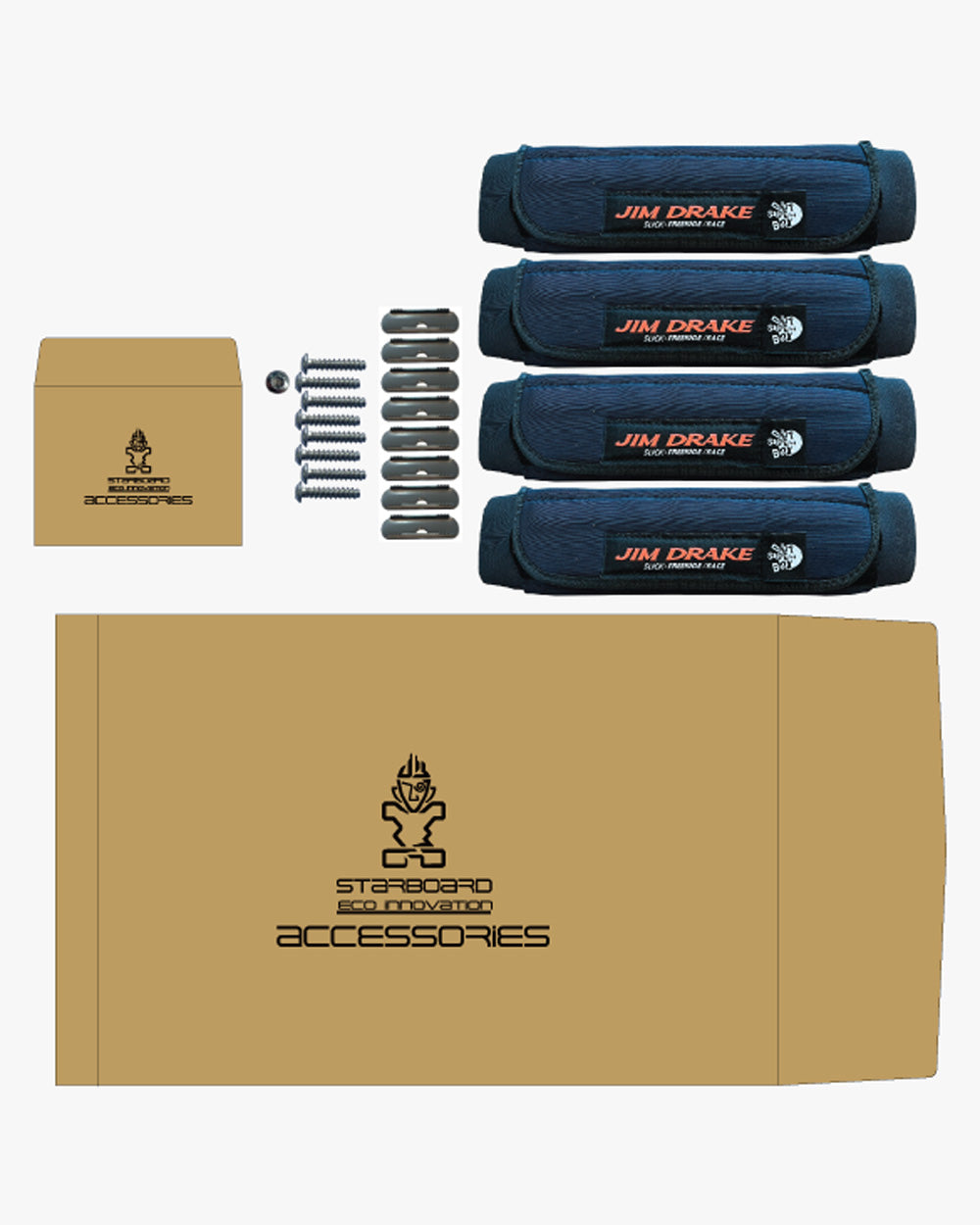 Slick Footstrap Yulex – Set of 4 incl. Hardware